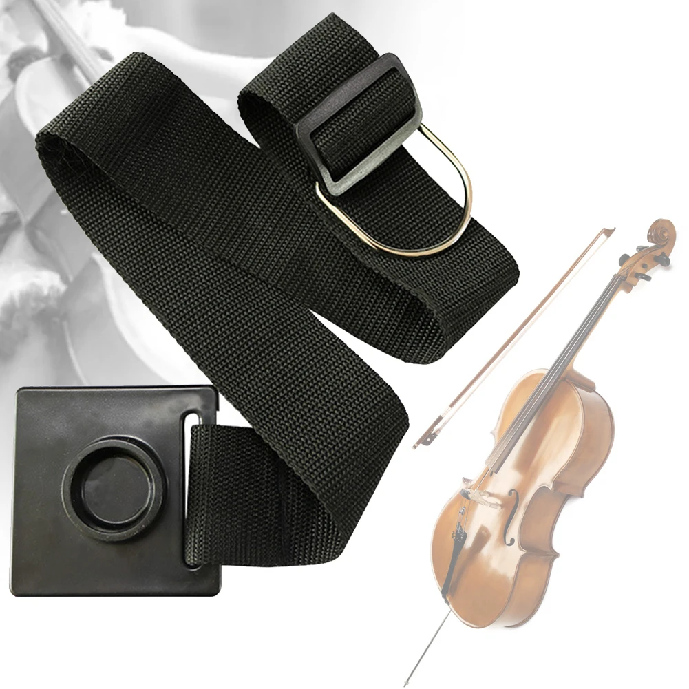 

Anti Scratch With Strap Holder Cello Endpin Stopper Non Slip Positioning Stand Musical Instrument Pad Performance Practicing