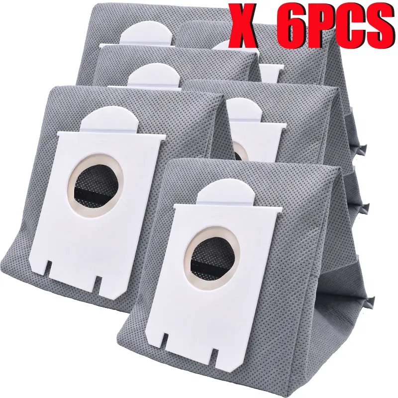 2 шт моющиеся S-bag пылесборники для пылесоса, сменные мешки для пылесборника Philips FC9071 FC8134 FC8613 FC8614 FC8220 FC8224 FC8200 - Цвет: 6pcs