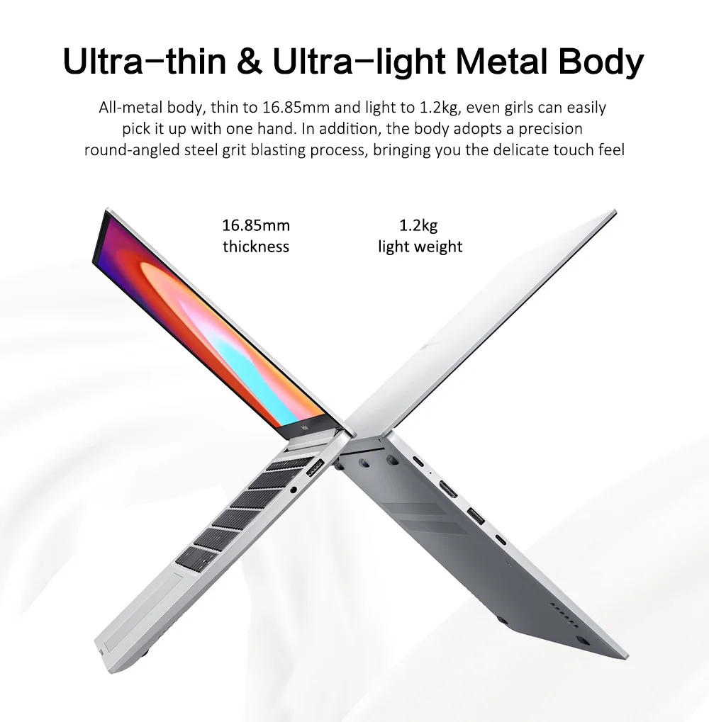 Xiaomi RedmiBook 14 Ⅱ 14-inch FHD Laptop 8-core 8GB RAM 512GB ROM 40Wh Battery 11h Long Endurance