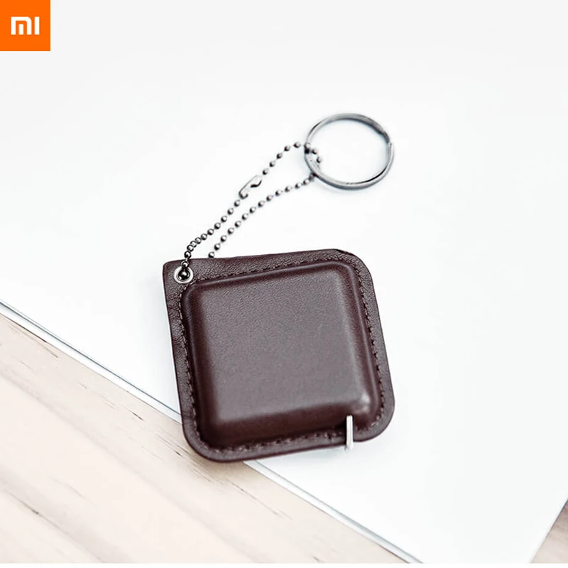 

new xiaomi Youpin Smartfern 1985inch Pure leather ruler protable 150cm/60in commonly used size Hidden button 4 colors