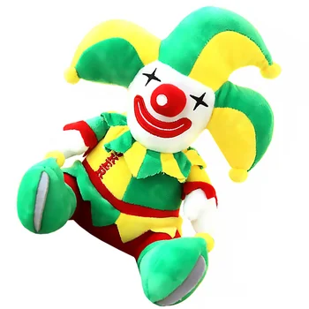 

1pc Plush Clown Adornment Lovely Clown Adornment for Living Room