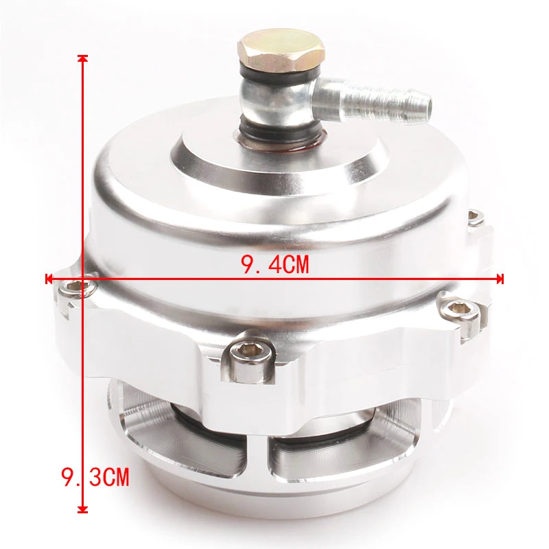 Высокое качество стиль 50 мм выдувной клапан универсальный регулируемый турбо CNC BOV аутентичный с v-полосным фланцем с логотипом