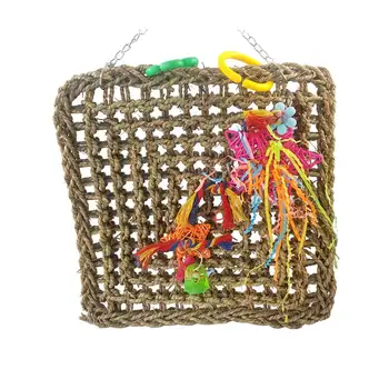 

1pc Bird Hammock Creative Colorful Durable Hanging Hammock Toy for Birds