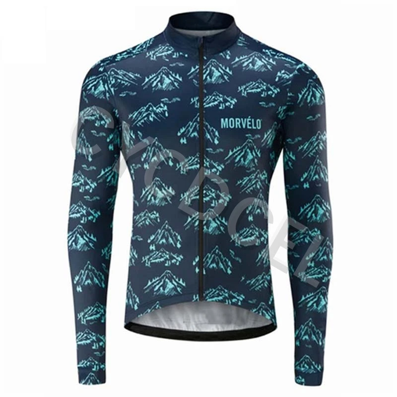 Morvelo Pro Team Велоспорт Джерси Горный с длинным рукавом MTB велосипед Одежда Майо Ropa Ciclismo uniforme велосипед одежда спортивная одежда