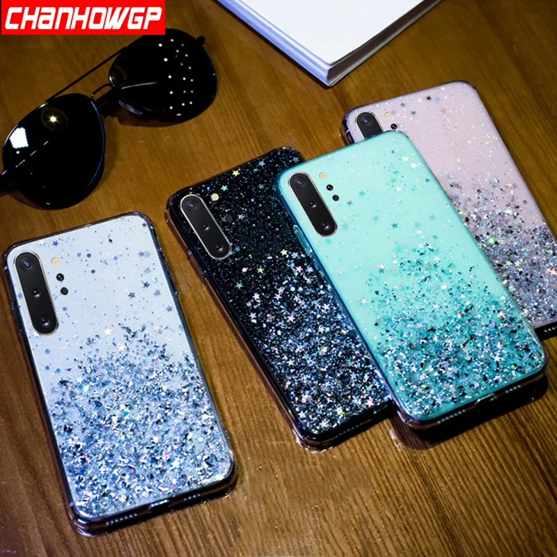 

Star Glitter Soft Case For Samsung Galaxy A10 A20 A30 A40 A50 A70 A80 A90 A10S A20S A20E A71 A81 M10 M20 M30 M40 Crystal Cover