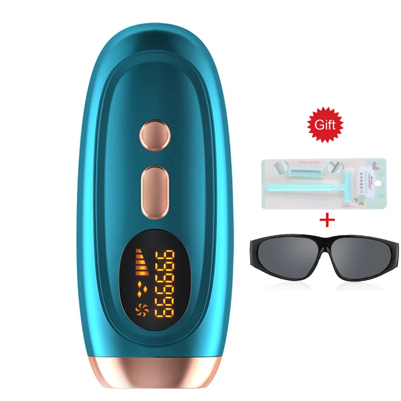 

Permanent hair removal IPL laser Painless epilator device 999999 Times laser LCD laser women man bikini armpit face hair remover