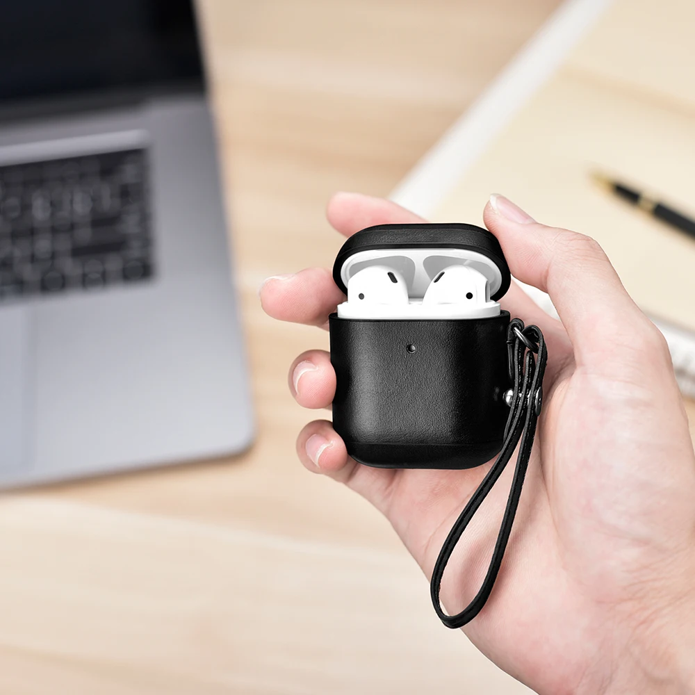 clássico real pulseira capa protetora para airpods