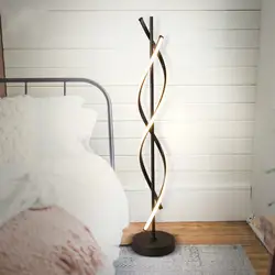 Напольный светильник в скандинавском стиле для гостиной, креативный теплый ночной Светильник для клубной спальни, вертикальный