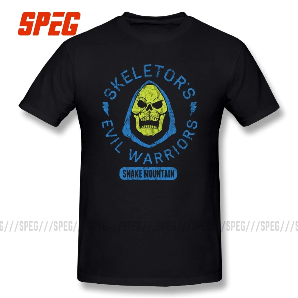 Мастера Вселенной Bad Boy Club Skeletor's Evil Warriors футболки с коротким рукавом мужские из