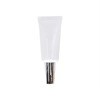 

20ml Packaging Tube Cosmetic Silver/Gold Square Cylinder Lid,Cosmetic Tube Package