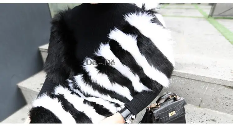AYYival European American Runway Women Pashmina Scarves Gothic Sexy Color Block Faux Fur Galaxy Celeb Scarves YY996
