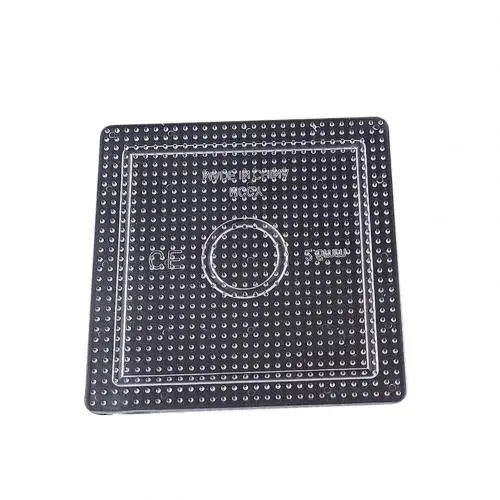 Small Square 2,6 мм большой квадратный шестигранный круглый предохранитель набор бисера для детских поделок сделай сам аксессуар - Цвет: Small Square