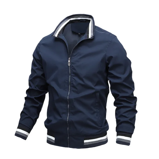 2022 Fashion Men’s Windbreaker Jackets Casual Jacket Men Outdoor Sports Coat Spring Autumn Army Cargo Bomber Jacket Men Clothing 5