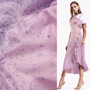 

Deep blue spots print on pink bottom silk cotton blended fabric very soft,SCT612