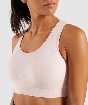 Bra quick-dry top seamless two-layer knitted running vest with padded chest