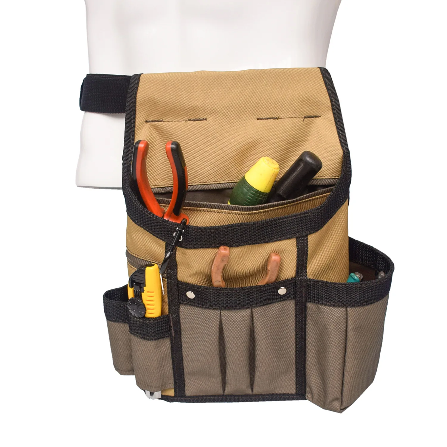 

Apron Adjustable Multi-pocket Portable Electrician Carpentry Repairman Tool Storage Waist