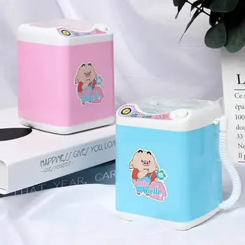 

Realistic Mini Washing Machine Washer Model Children Simulation Pretend Play Toy