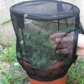 

Insect Butterfly Habitats Insect Feeding Mesh Net Cover Garden Insect Net Flower Pot Net Cage Plant Sunshade Plant Protection