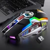 Wireless Mouse Rechargeable Silent LED Backlit Mice USB Optical Ergonomic 7 Keys Gaming Mouse For Laptop Computer ► Photo 2/6