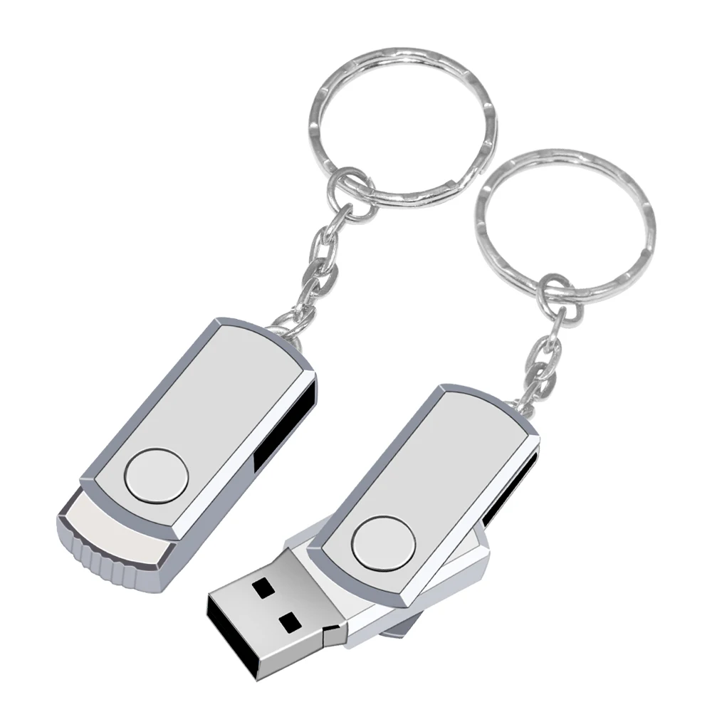 Новый USB 2 0 металлический брелок флеш-накопитель 32 Гб 64 128 ГБ 8 16 Флешка дизайн