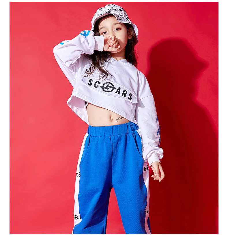 Ropa/Детская Одежда для танцев в стиле хип-хоп г. Костюм для джазовых танцев Черлидинга наряд в стиле хип-хоп платье для школы и сцены одежда для выступлений 3153