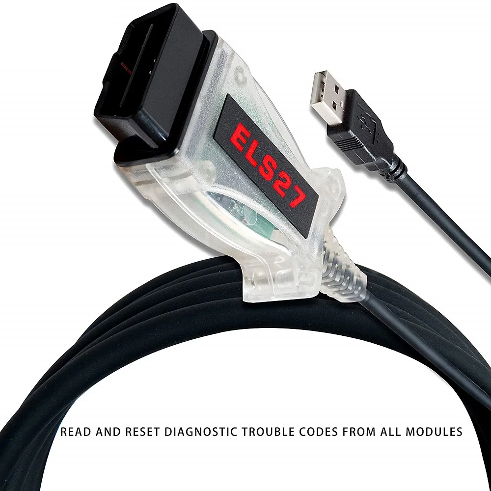 ELS27 диагностический кабель Forscan OBD2 сканер соединительный кабель ELS 27 для Ford Mazda Lincoln Mercury транспортные средства FTDI FT232RL чип