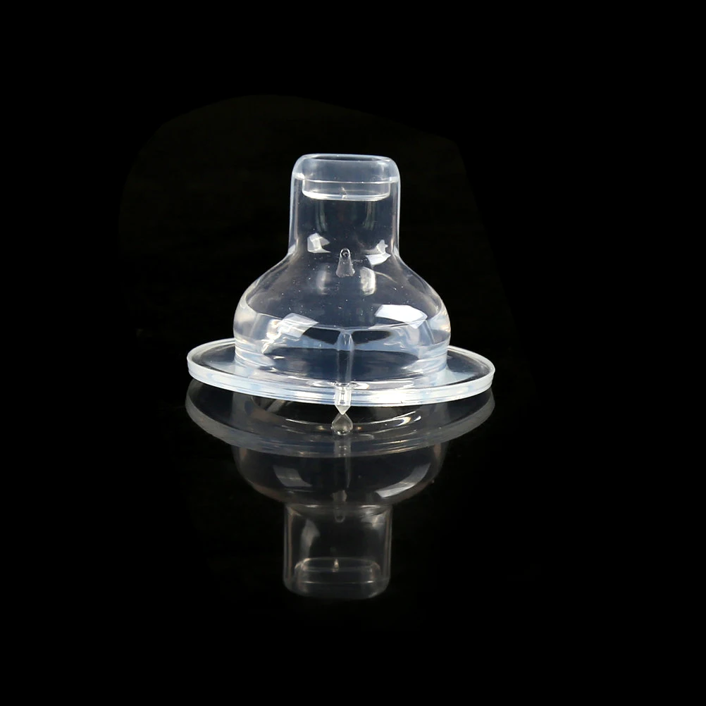 Silicone Pacifier 1PC Duckbill Nipple Baby Feeding Tools Silicone Duckbill Pacifier Wide Caliber Nipple Safety Safe Material