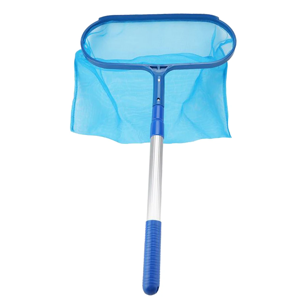 

Swimming Pool Leaf Skimmer Net with Pole Fine Mesh Pool Cleaner Skimming Net