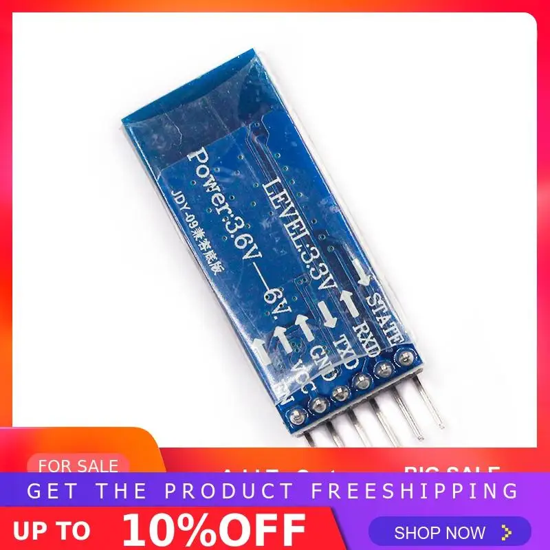 AT-09 Android IOS BLE 4,0 модуль Bluetooth для arduino CC2540 CC2541 Серийный беспроводной модуль совместимый HM-10