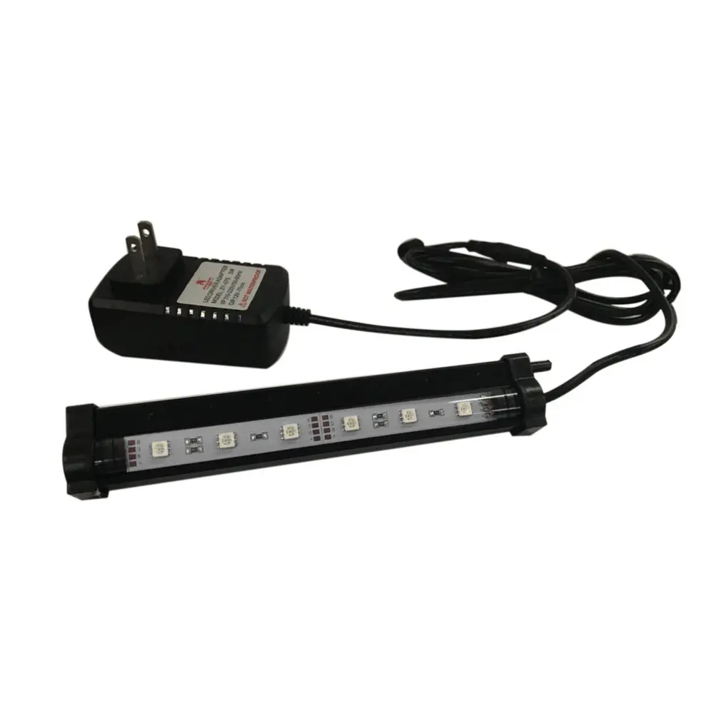 RGB LED Light Aquarium Fish Tank Submersible Air Bubble Lamp Making Oxygen with Remote Control for | Дом и сад