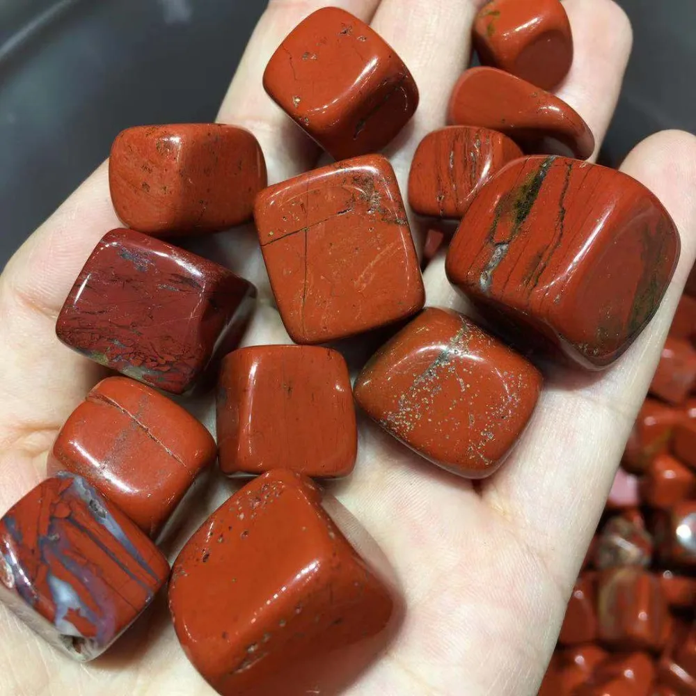 Red jasper  stones (5)