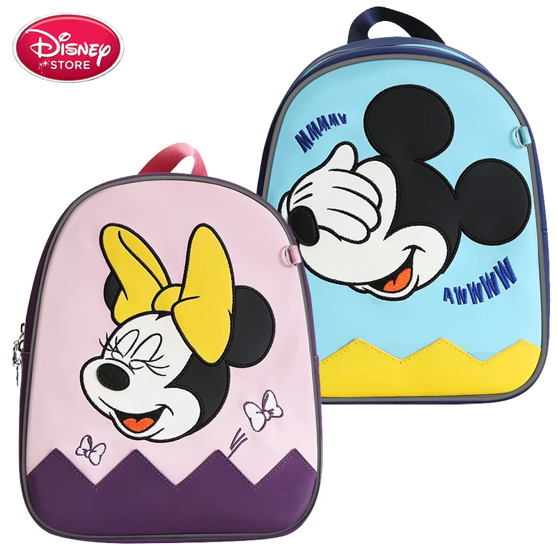 Оригинальная сумка disney для мамы, детская коляска, рюкзак с Минни Микки Маус, дорожная сумка для ухода за ребенком, мягкий подгузник, сумки