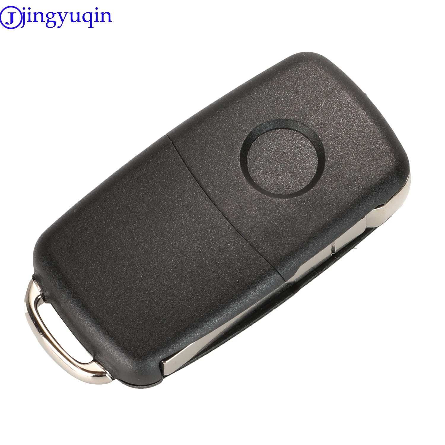 Jingyuqin 4 кнопки ключа автомобиля оболочки для VW Caddy Eos Golf Jetta Beetle Polo Up Tiguan Touran 5K0837202AD чехол складной Flid