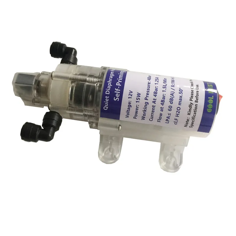 

S291 Water mist pump 12V 5A quiet 15W aquarium pump for garden misting system