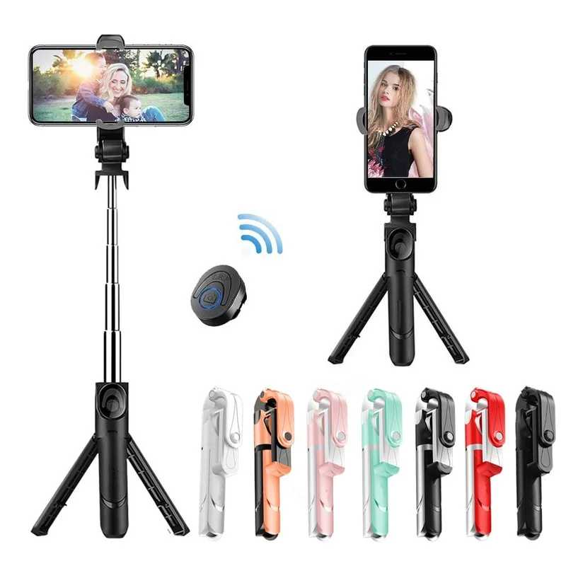 

Selfie Stick Tripod Bluetooth Mini Stick Mobile Sports Extendable Remote Control for Travel Selfie SmartPhone Photo Taking Live