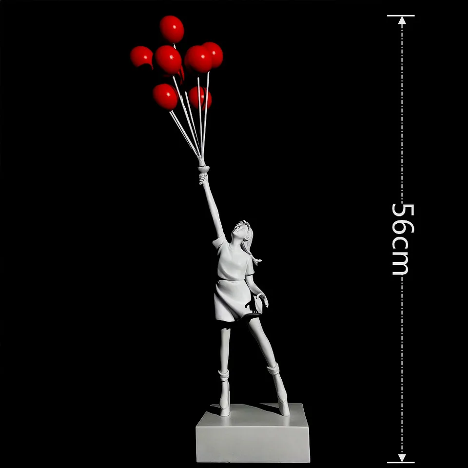 Banksy flying balloons girl black 200体限定 MEDICOM TOY