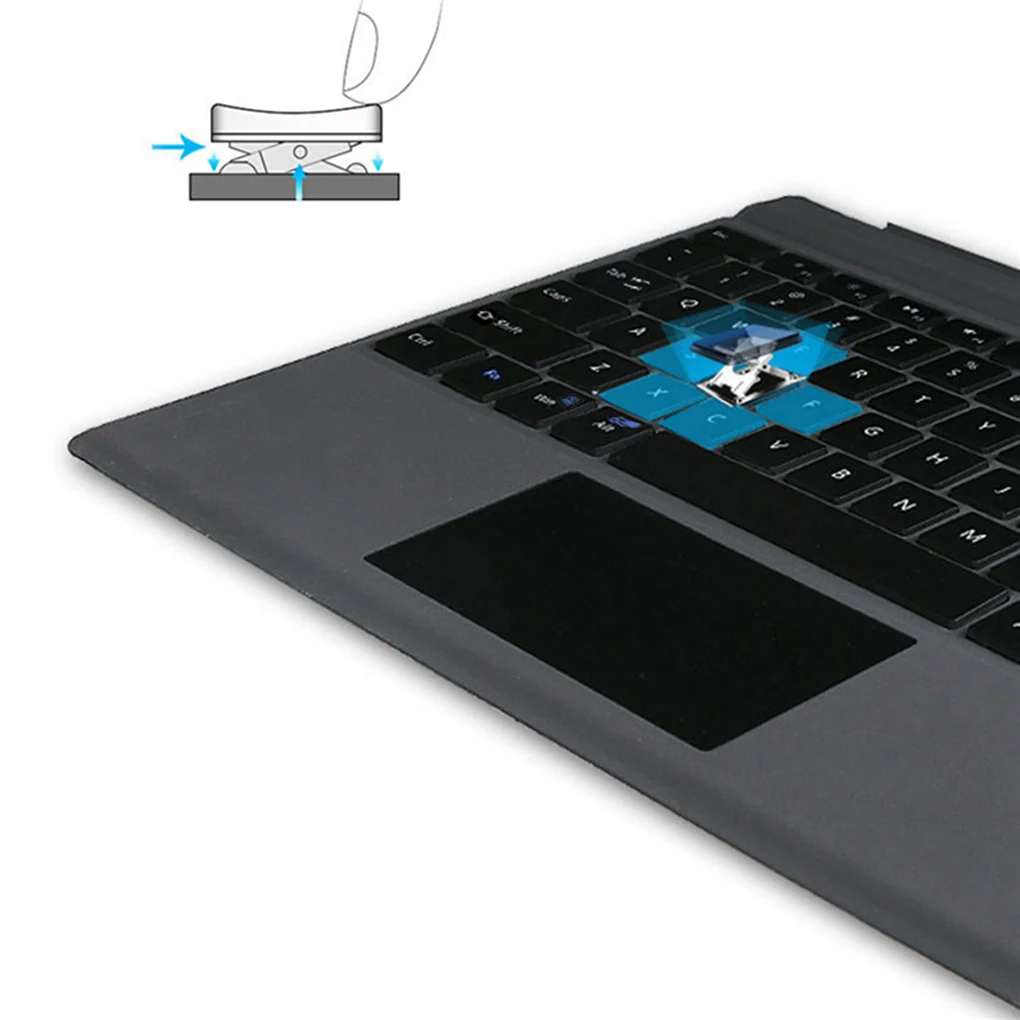 Замена для microsoft Surface Pro 3/4/5 планшет Bluetooth Беспроводной Магнитный эргономичная клавиатура