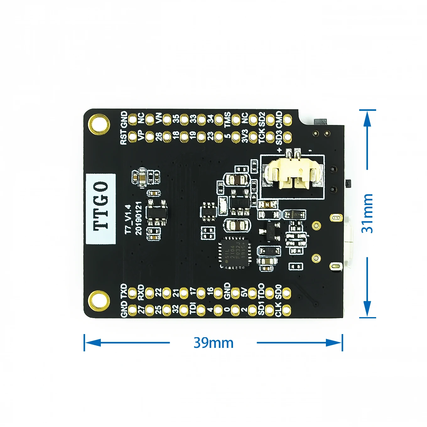 TTGO Mini32 ESP32-WROVER-B PSRAM Wi-Fi Bluetooth модуль макетной платы