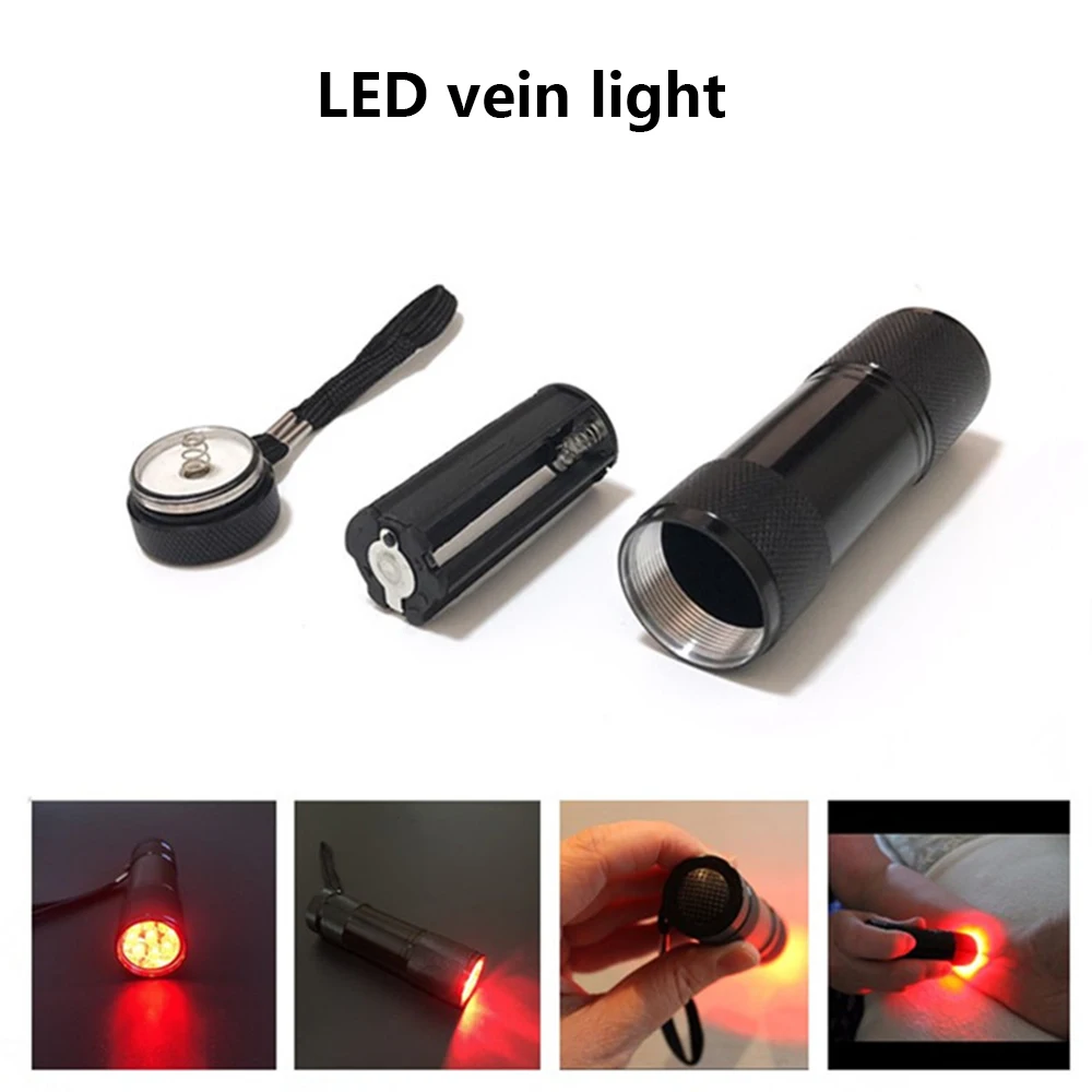 

Portable Infrared Vein Imaging Red LED Light Transilluminator Pediatric Unit Doctors Nurses Vein Finder Medical Equipment Tool