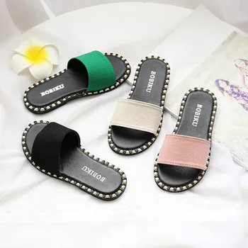 

Kids Child Girl Slipper Summer Children Kids Infants Slippers Baby Girls Candy Color Flat Slipper Summer Solid Slippers