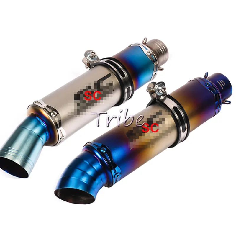 Tubo De Escape Akrapovic глушитель мотоцикла GP для мотокросса труба модифицированная для MT07 Z900 ltz 400 gsr 750 R3 ATV Скутер