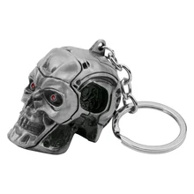 Автомобильный брелок для honda Audi mercedes volkswagen Terminator T800 автомобильный Стайлинг автомобильный брелок Декорация Аксессуары цепочки для ключей