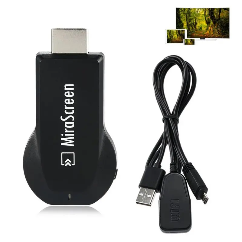 Mirascreen 128MB HDMI ТВ-карта ключ Mirascreen WiFi Дисплей приемник DLNA AirPlay Miracast Airmirroring Chromecast для Windows