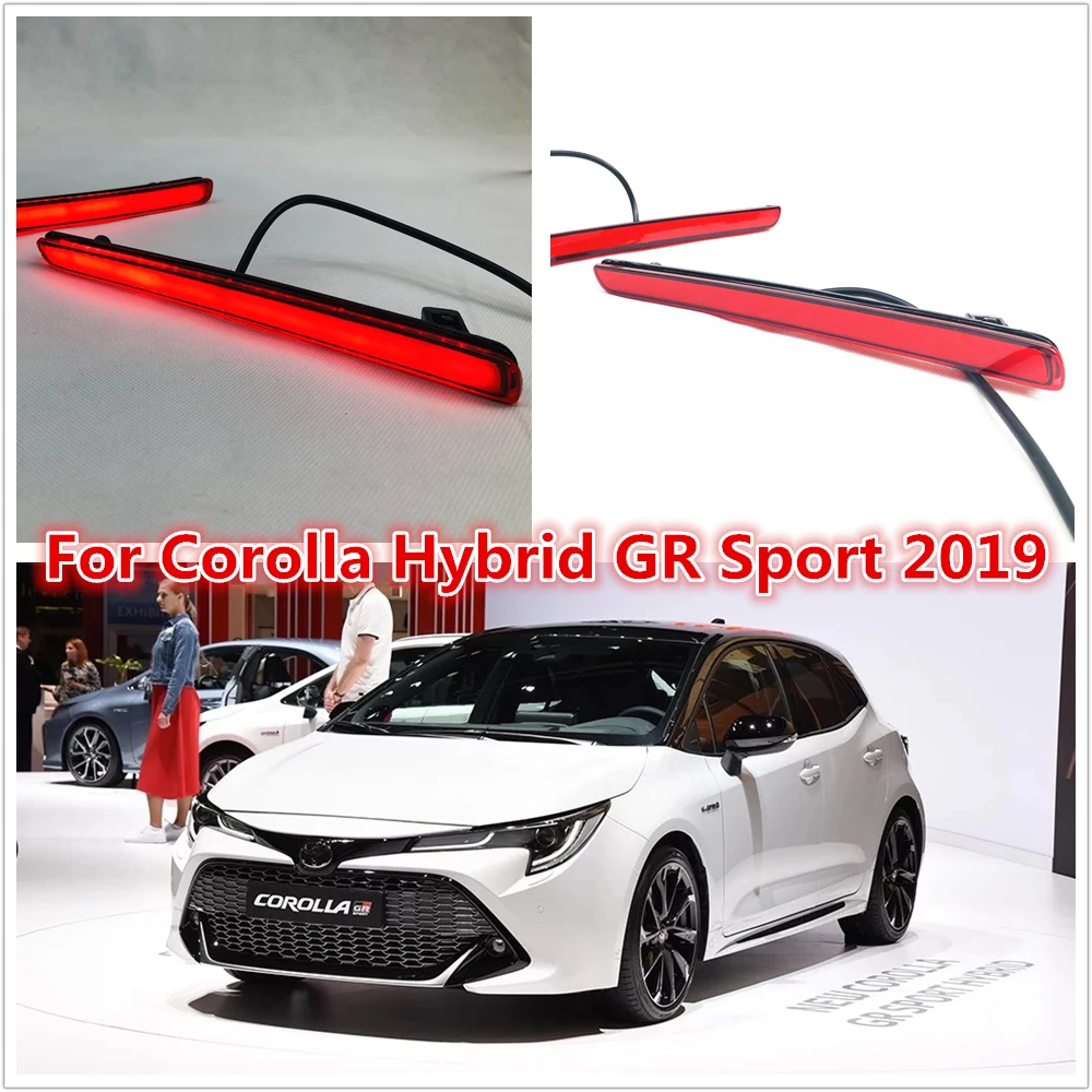 Светодиодный стоп-сигнал для Toyota Corolla Hybrid GR Sport дневной задний фонарь, тыльная фара, дневной свет+ тормоз+ поворотные сиганлы