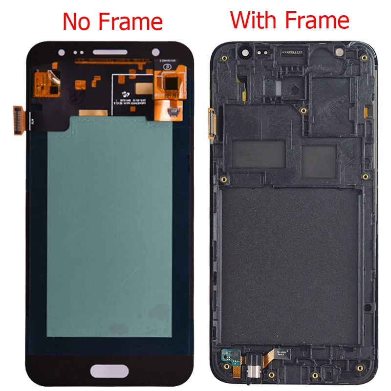 Оригинальный ЖК дисплей J500FN AMOLED для Samsung Galaxy J5 2015 с рамкой 5 0 дюйма SM J500F J500G J500M J500H