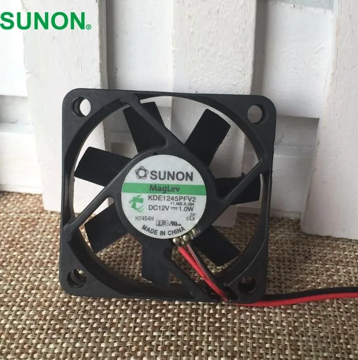 For SUNON KDE1245PFV2 DC 12V 1.0W 4510 maglev fan 45mm cooling | Компьютеры и офис