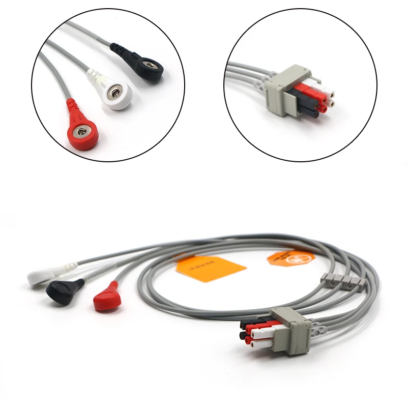 

quick shipping!!BERRY 2019 Ohmeda ECG Lead Wire 3 lead