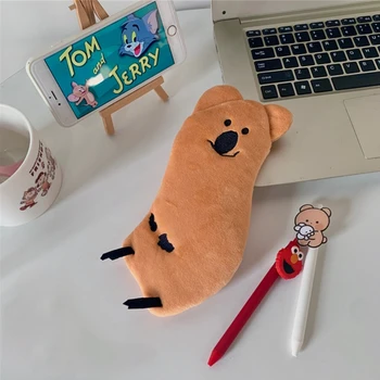 

Kawaii Animal Koala Soft Plush Pencil Case Pen Bag Student Girl Portable Storage XXUC