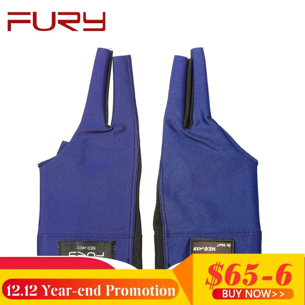 

FURY Pool Cue Snooker Three-finger Mitts Gloves Breathable High Quality Cotton Left Right Hand Billard Gloves Billar Accessories