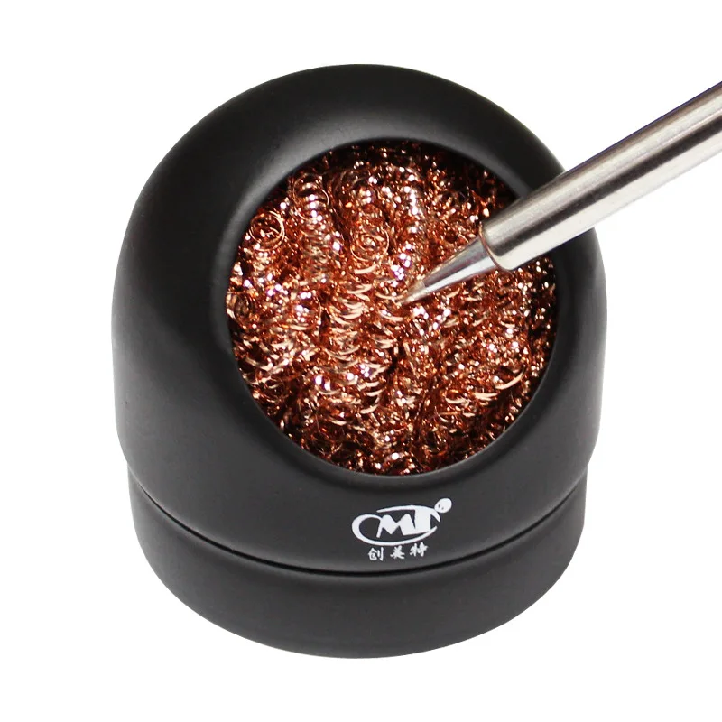 New Cleaning Ball font b Soldering b font Iron wire reusable Cleaning Copper Wire Cleaner Ball